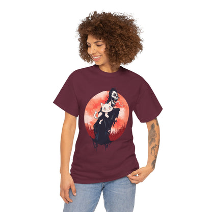 Cat Person Unisex Heavy Cotton Tee