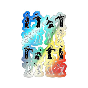 Spooky Two Step Holographic Die-cut Stickers
