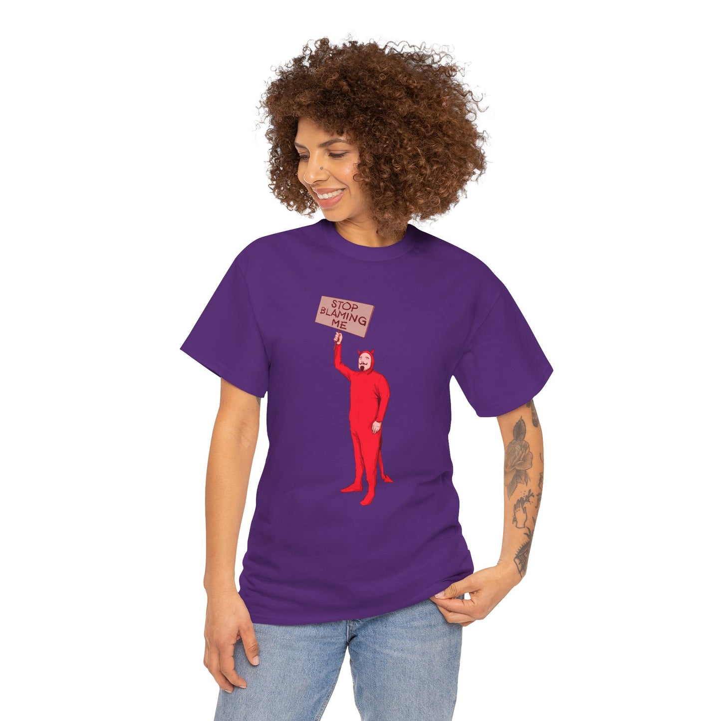 Satanic Scapegoat Unisex Heavy Cotton Tee