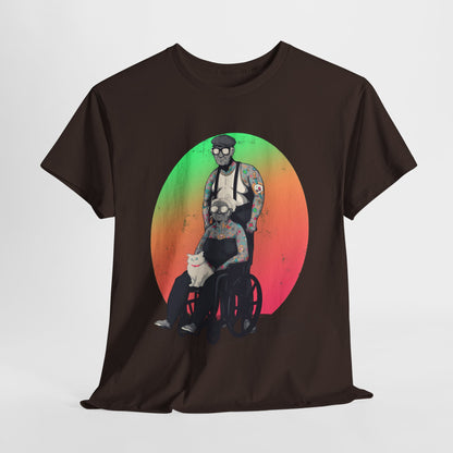 Inked and Elderly Unisex Heavy Cotton Tee