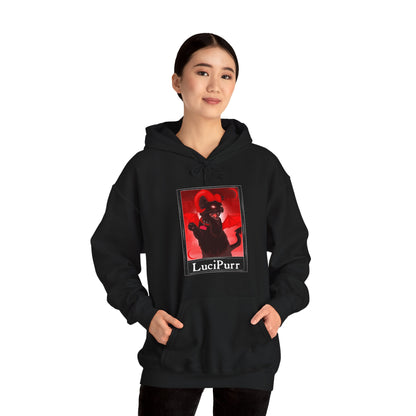 LuciPurr Tarot Unisex Heavy Blend Hooded Sweatshirt