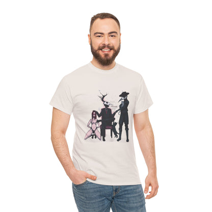 Deer Daddy / Nocturnal Unisex Heavy Cotton Tee