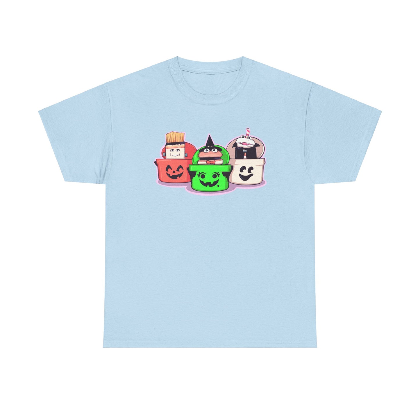 Spooky Fast Food Unisex Heavy Cotton Tee
