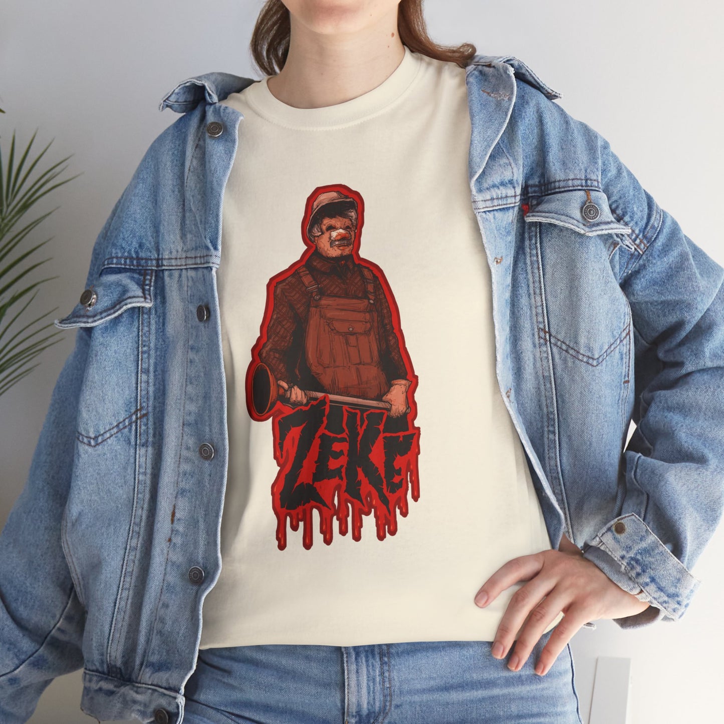 Zeke The Plumber Unisex Heavy Cotton Tee