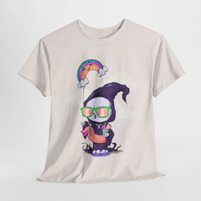 Death On Vacation Unisex Heavy Cotton Tee