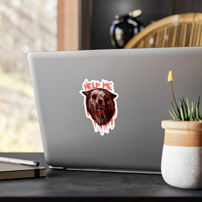Shimmer Bear Kiss-Cut Vinyl Decal