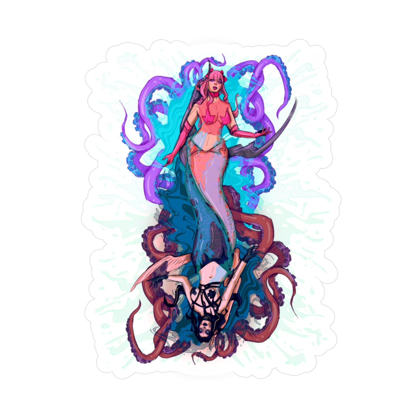 Siren Sisters Kiss-Cut Vinyl Decal
