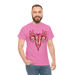 Uterus From Hell Unisex Heavy Cotton Tee