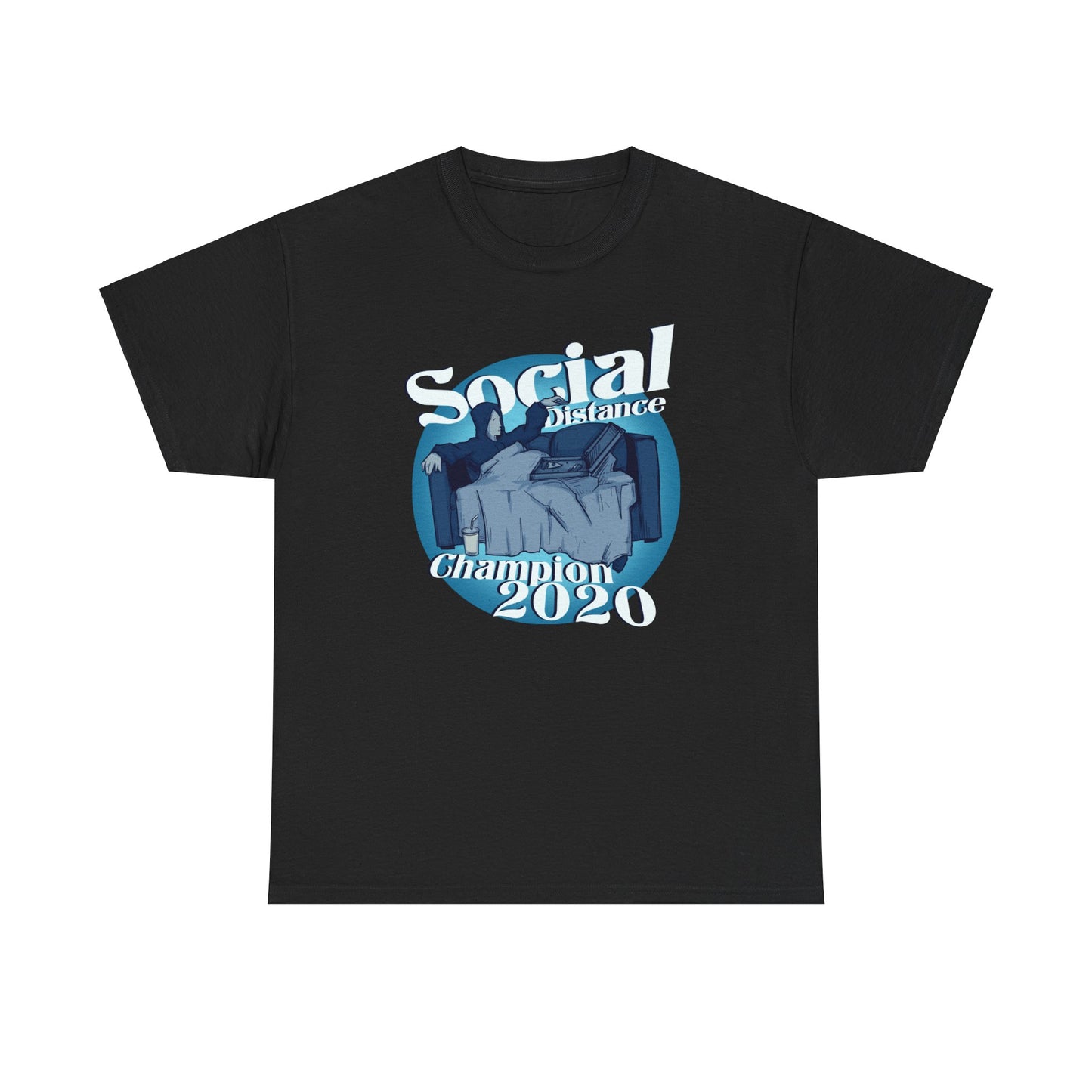 Social Distance Champion Unisex Heavy Cotton Tee