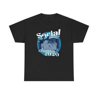 Social Distance Champion Unisex Heavy Cotton Tee