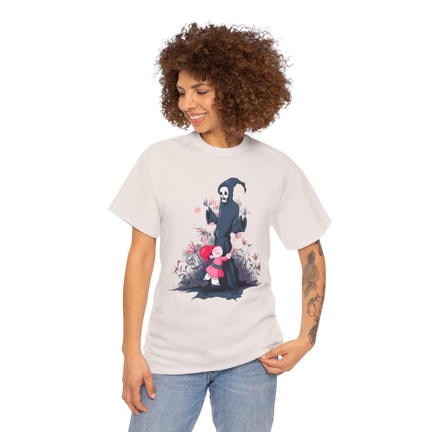 Reaper Hug Unisex Heavy Cotton Tee