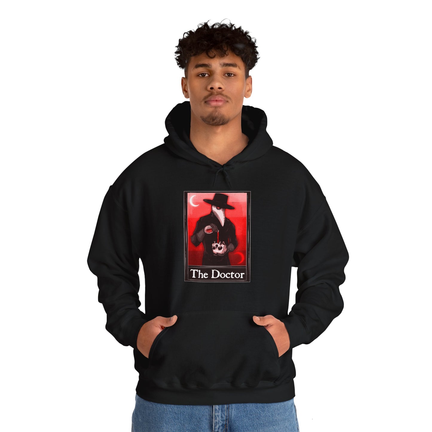 The Doctor Tarot Unisex Heavy Blend Hooded Sweatshirt