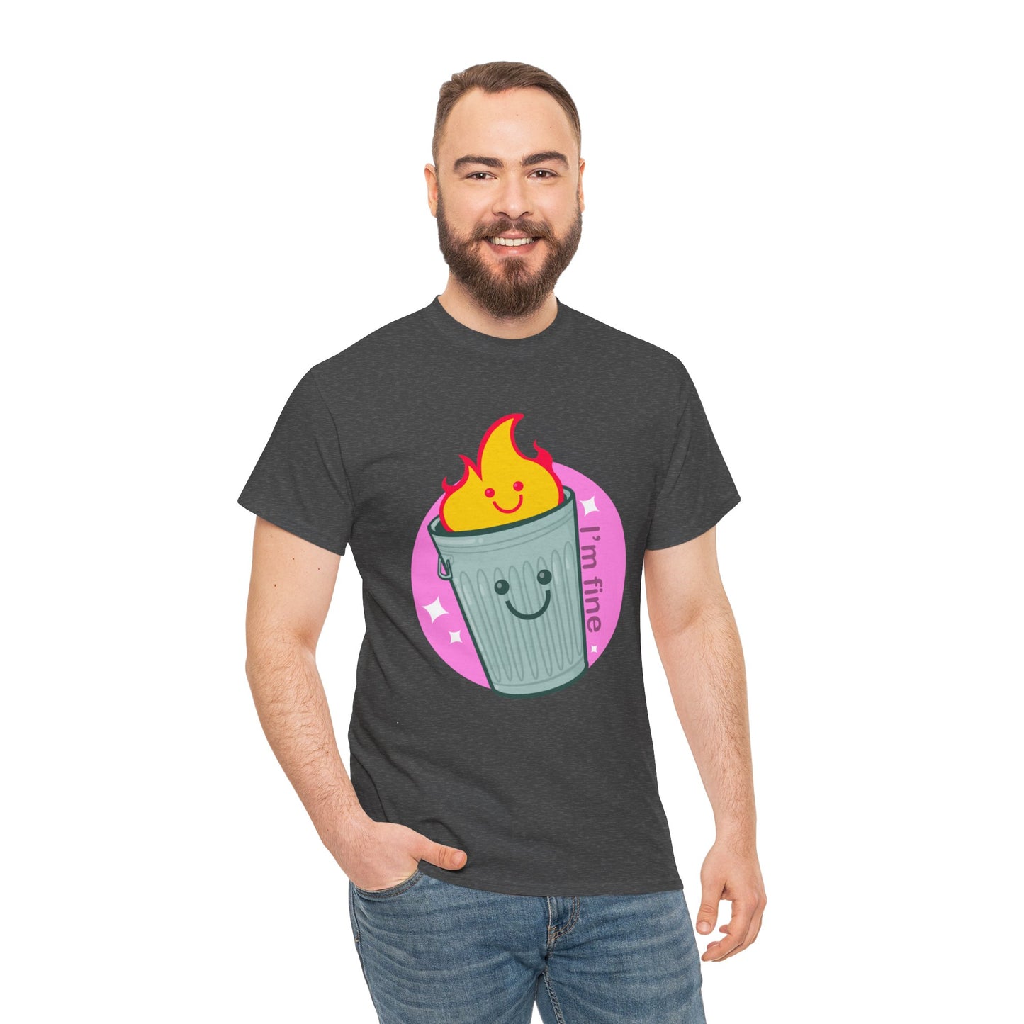 Trash Fire Unisex Heavy Cotton Tee