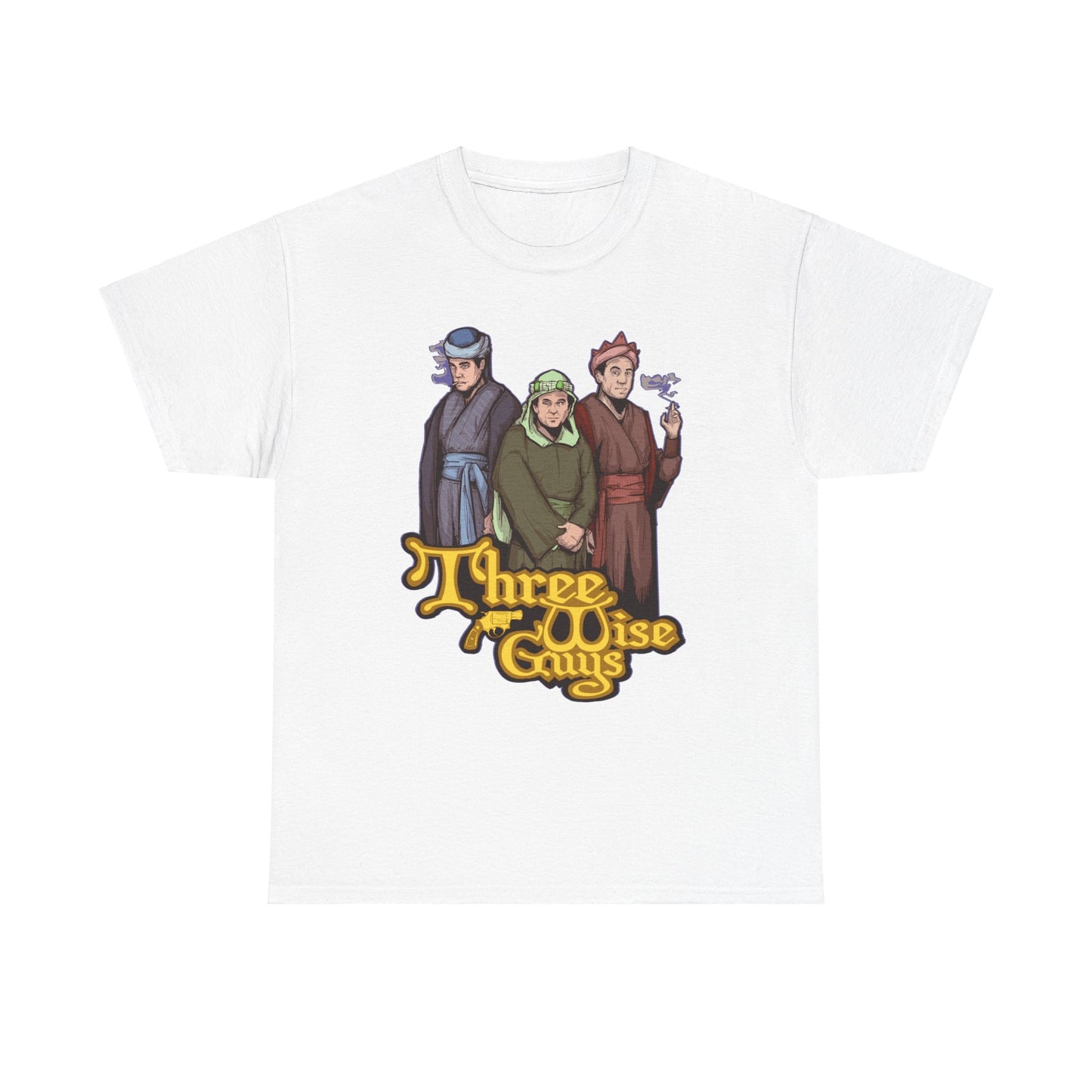 Three Wise Guys Unisex Heavy Cotton Tee