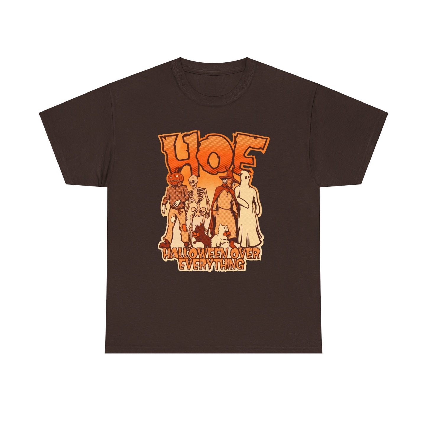 Halloween Over Everything Unisex Heavy Cotton Tee