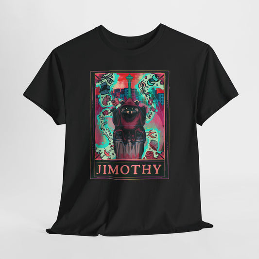 Trash Wizard Jimothy Tarot Unisex Heavy Cotton Tee