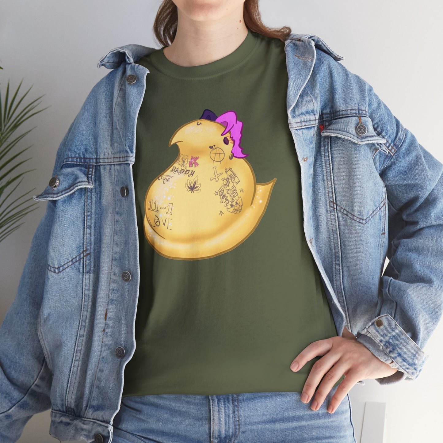 Peep Unisex Heavy Cotton Patreon Tee