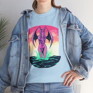 Lady Cthulhu Unisex Heavy Cotton Tee