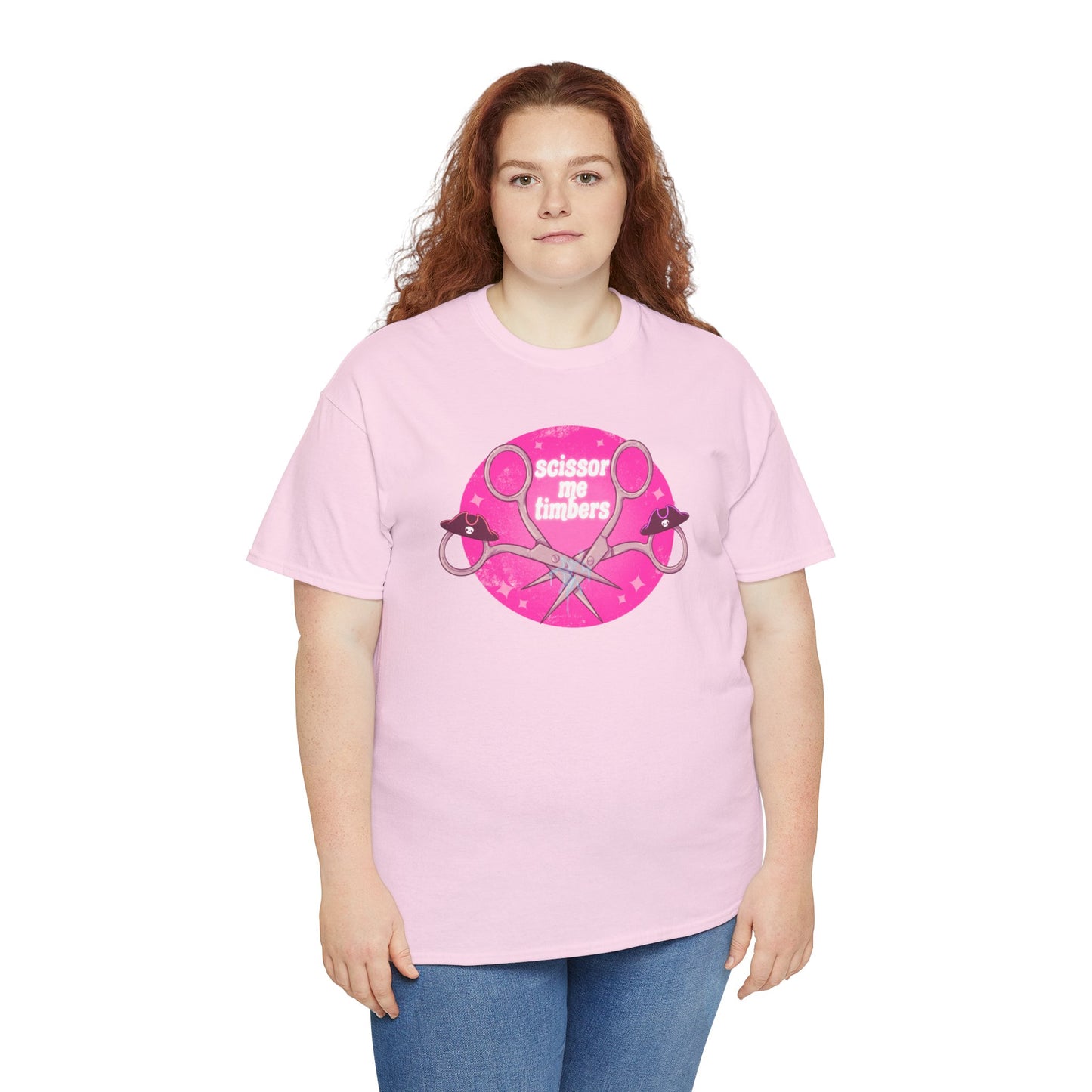 Scissor Me Timbers Unisex Heavy Cotton Tee