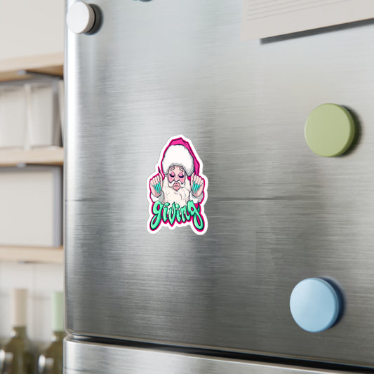 It's Giving Kiss-Cut Vinyl Decal