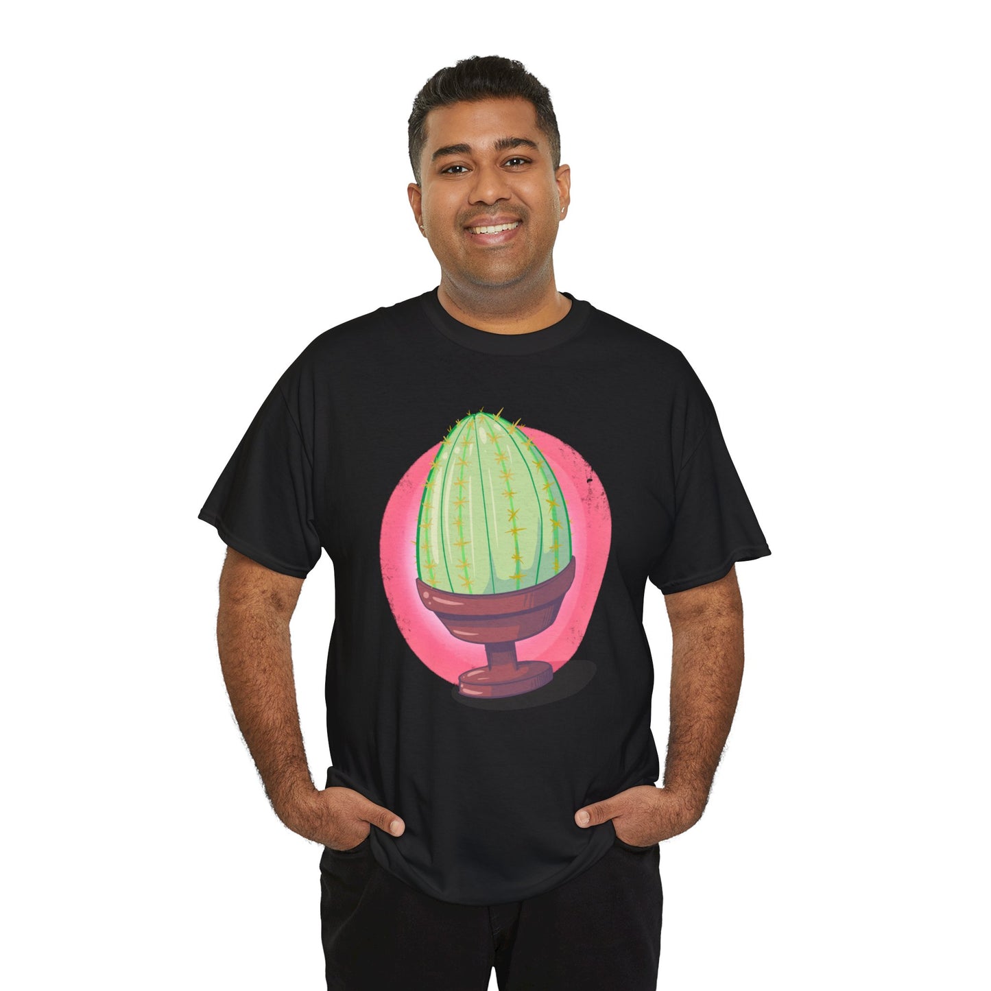 Cactus Plug Unisex Heavy Cotton Tee