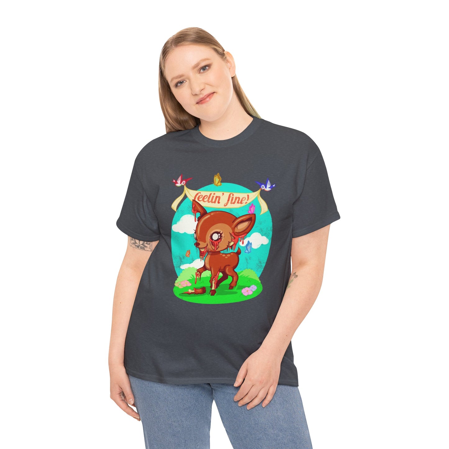 Feelin Fine Unisex Heavy Cotton Tee