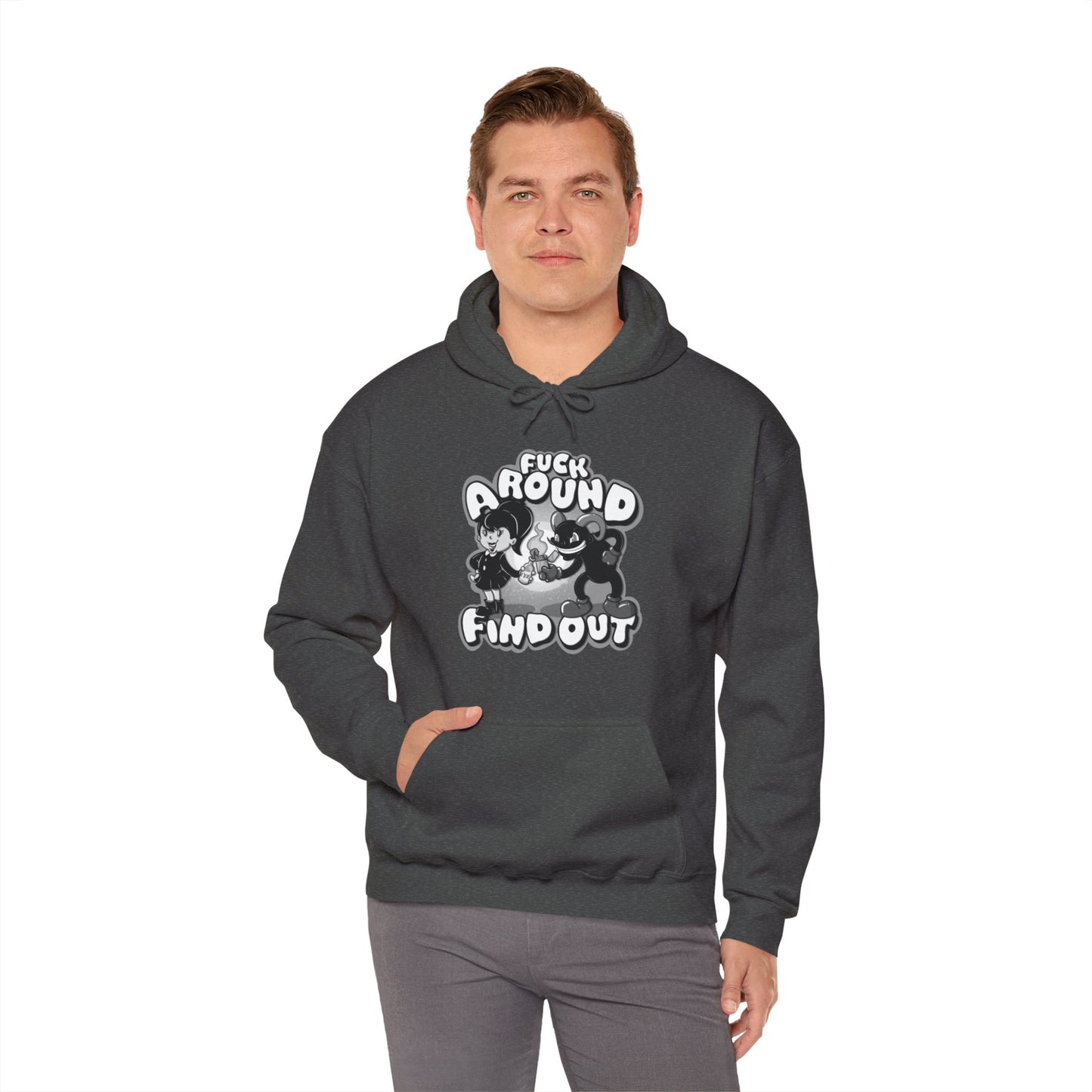 Molotov Cocktail Unisex Heavy Blend Hooded Sweatshirt