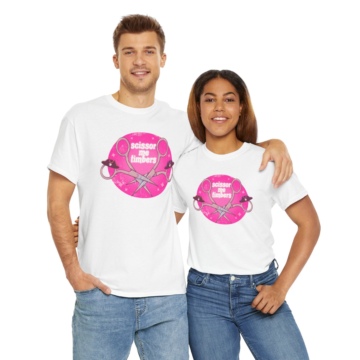 Scissor Me Timbers Unisex Heavy Cotton Tee