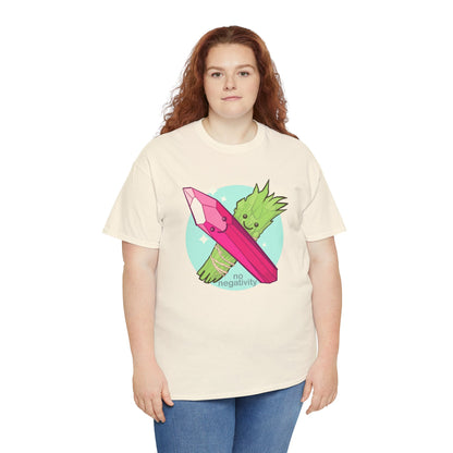 No Negativity Unisex Heavy Cotton Tee