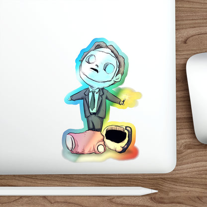 First Aid Fail Holographic Die-cut Stickers