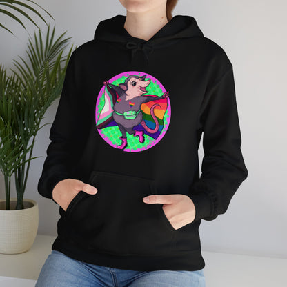 Pride Opossum Unisex Heavy Blend Hooded Sweatshirt
