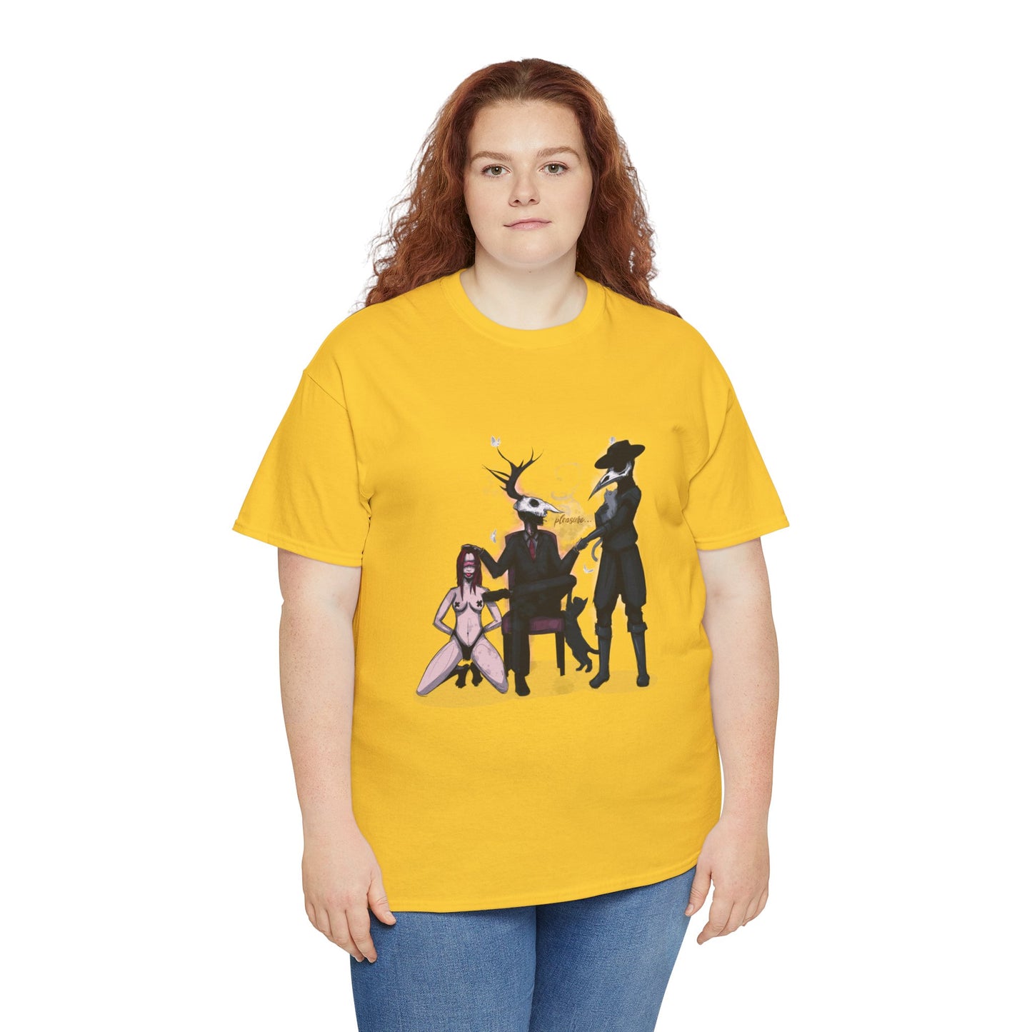 Deer Daddy / Nocturnal Unisex Heavy Cotton Tee