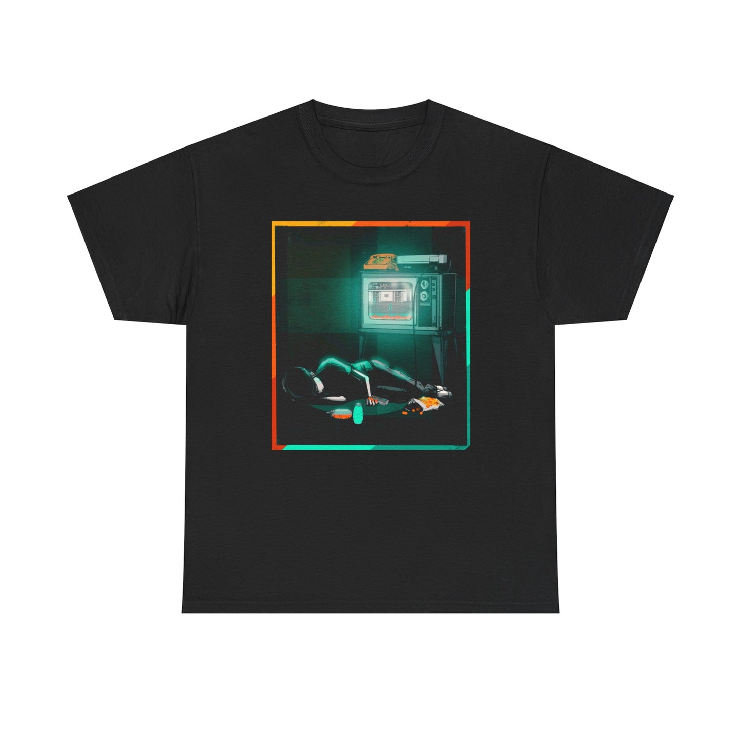 Long Night Unisex Heavy Cotton Tee