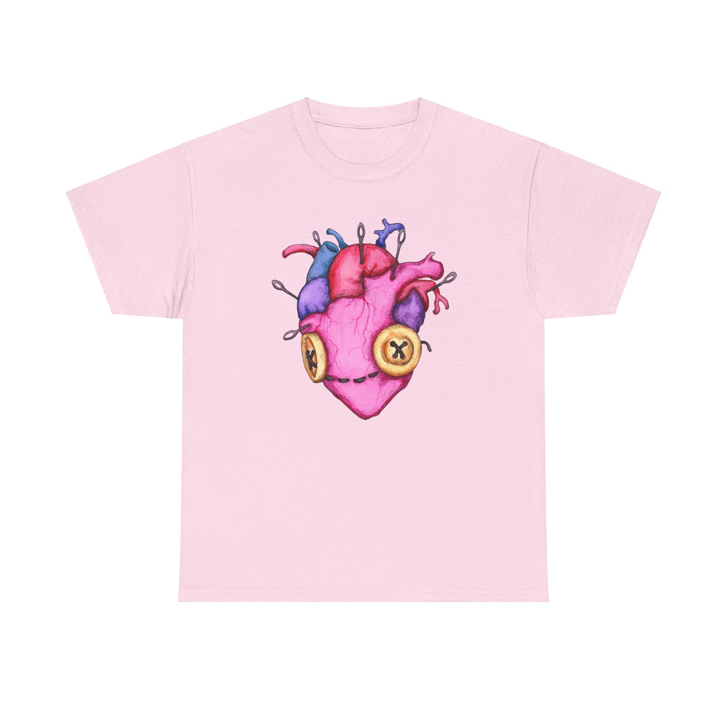 Voodoo Heart Unisex Heavy Cotton Tee