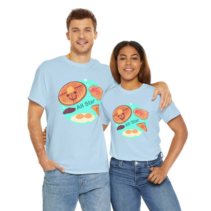All Star Breakfast Unisex Heavy Cotton Tee