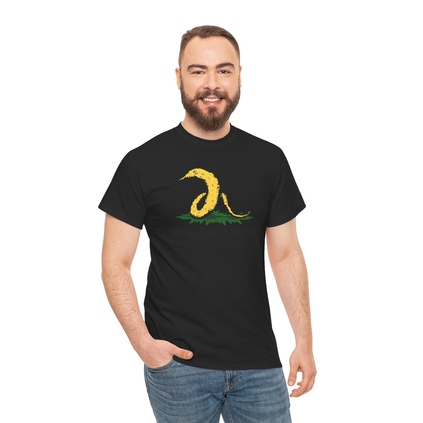Gadsden Worm Unisex Heavy Cotton Tee