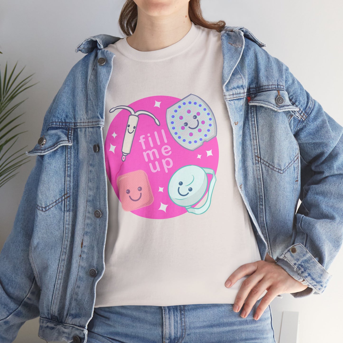 Fill Me Up Unisex Heavy Cotton Tee