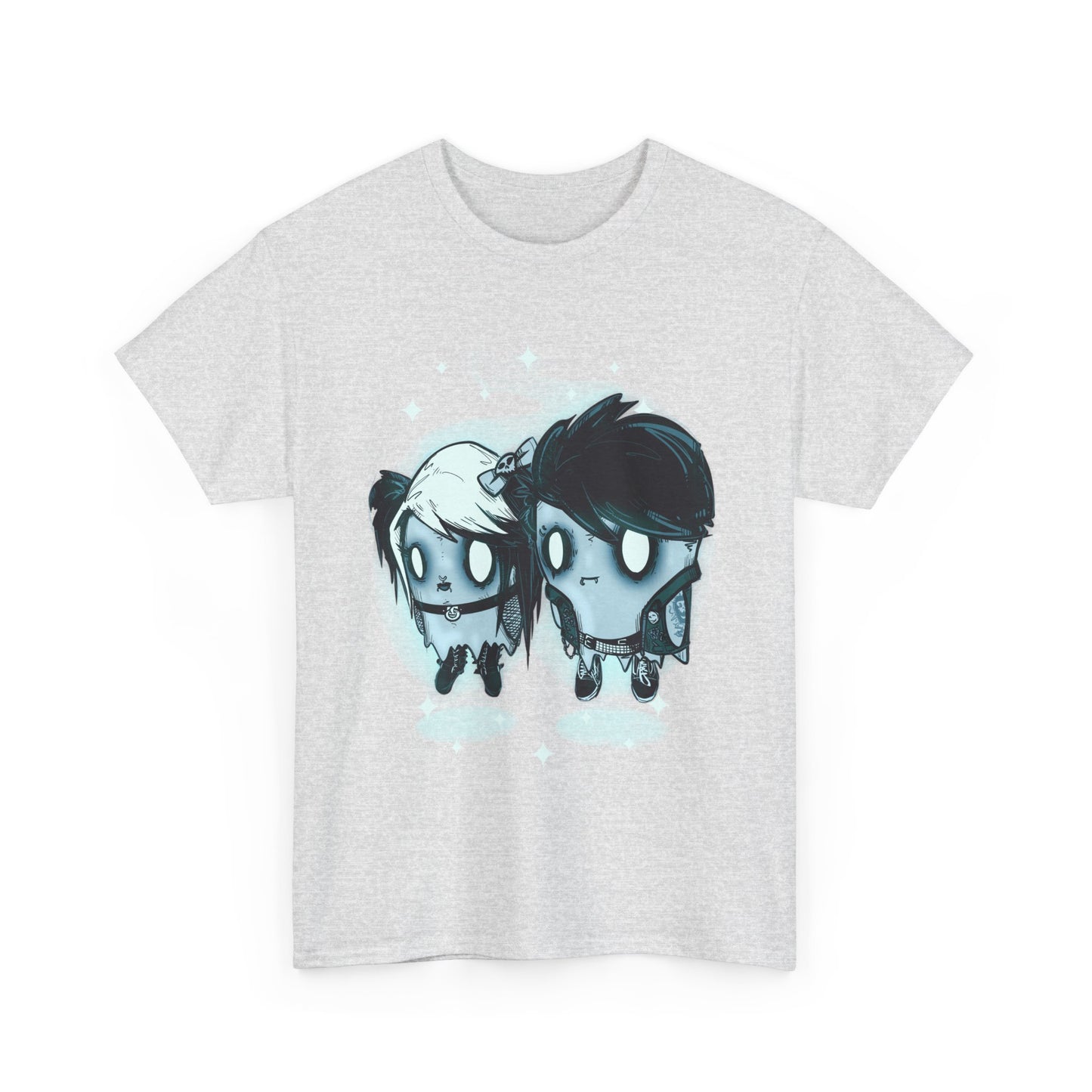 Emo Ghosts Unisex Heavy Cotton Tee