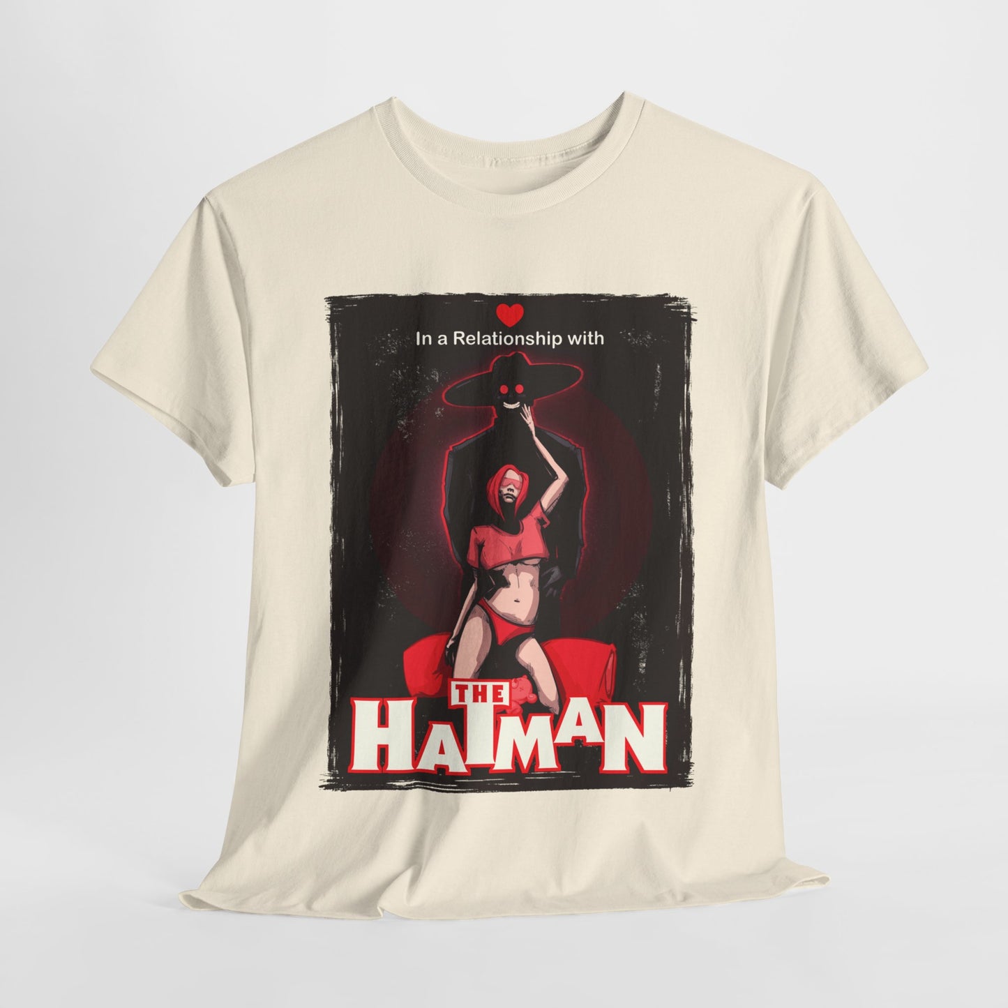In A Relationship With The Hatman Unisex Heavy Cotton Tee