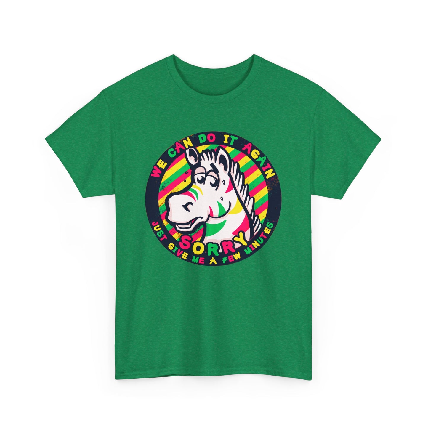 Premature Zebra Unisex Heavy Cotton Tee