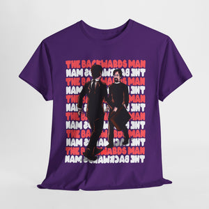 The Backwards Man Unisex Heavy Cotton Tee