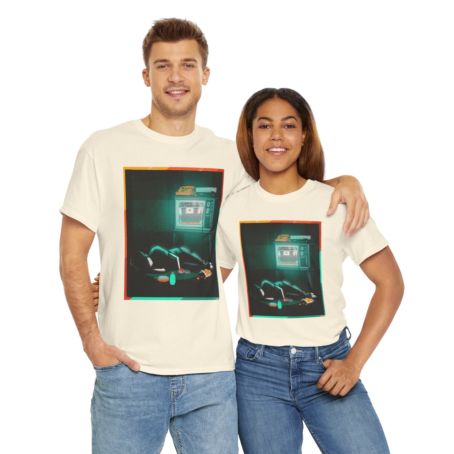Long Night Unisex Heavy Cotton Tee