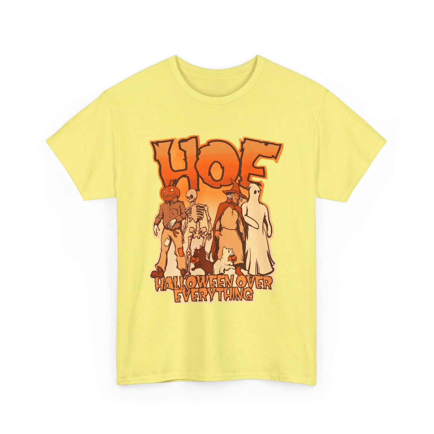 Halloween Over Everything Unisex Heavy Cotton Tee