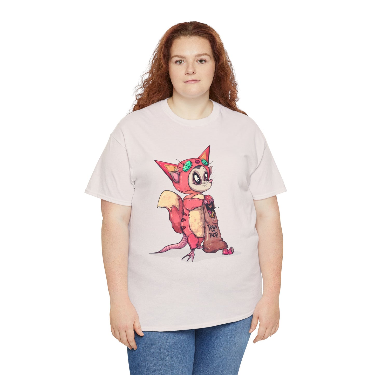 Trash Or Treat Unisex Heavy Cotton Tee