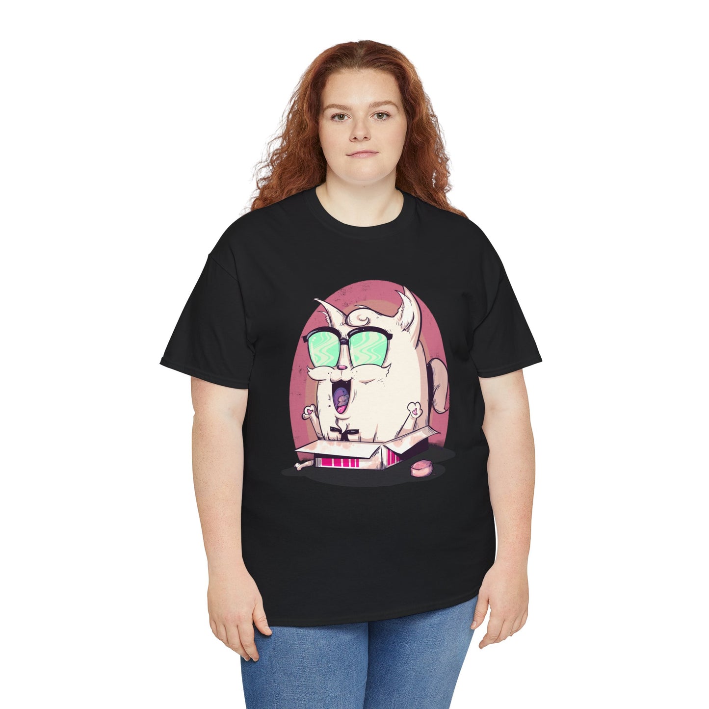 Chicken Box Unisex Heavy Cotton Tee