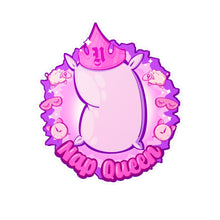 Nap Queen Kiss-Cut Vinyl Decal