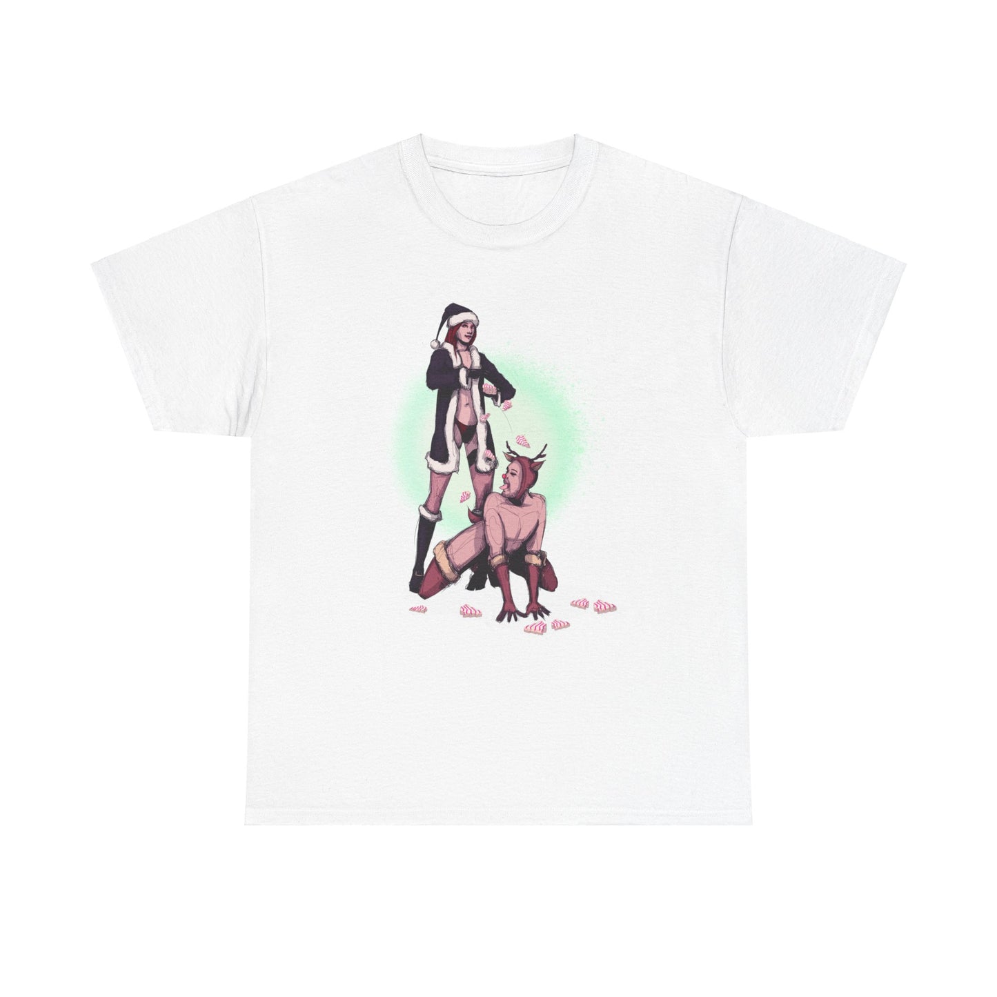 Christmas Rain Unisex Heavy Cotton Tee