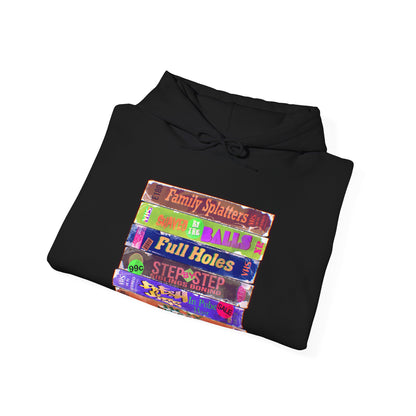 Adult 90s VHS Unisex Heavy Blend Hooded Sweatshirt