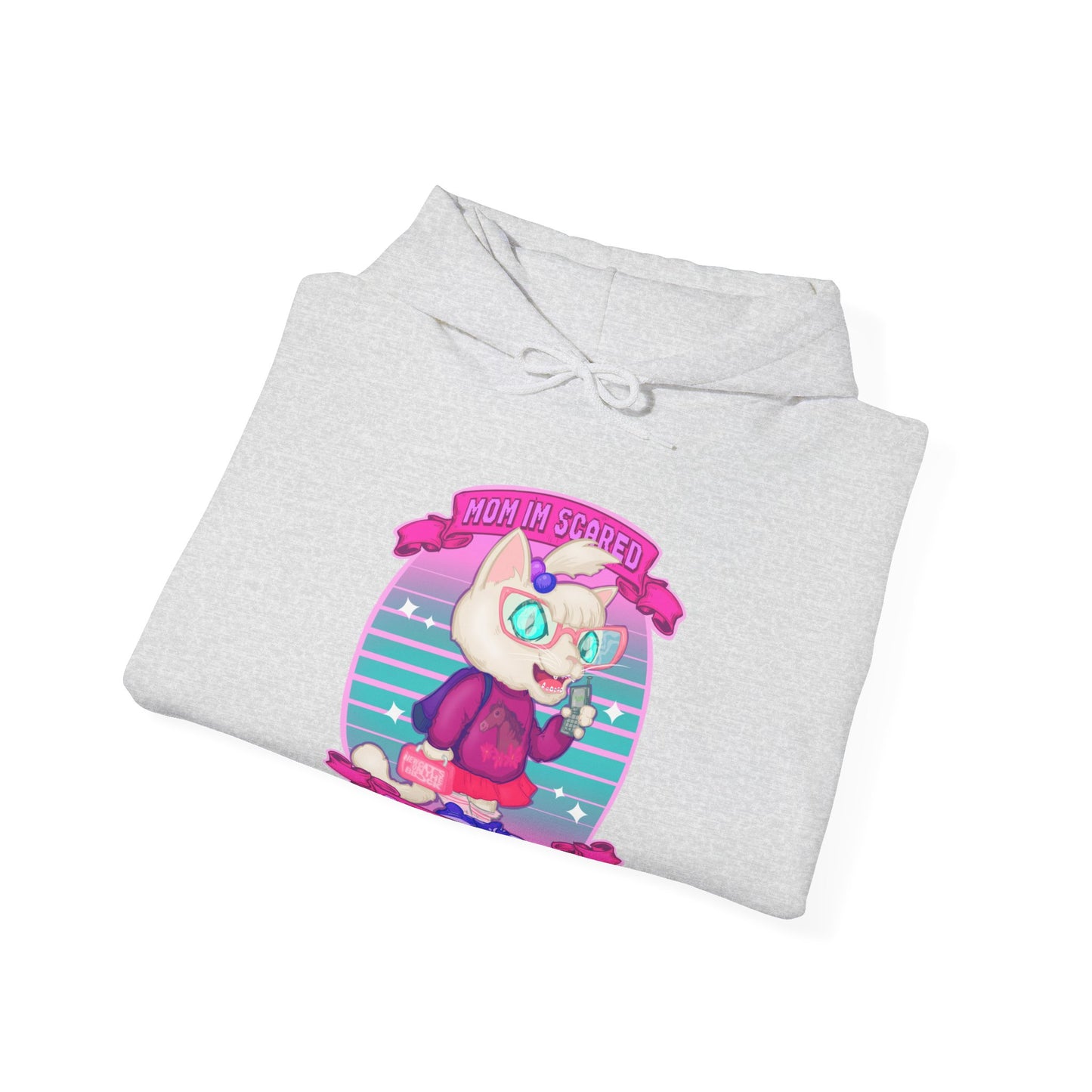 Mom I'm Scared Unisex Heavy Blend Hooded Sweatshirt