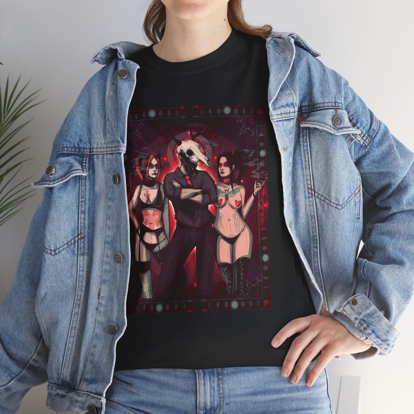 Deer Daddy Series 8: Dark Daddy Unisex Heavy Cotton Tee